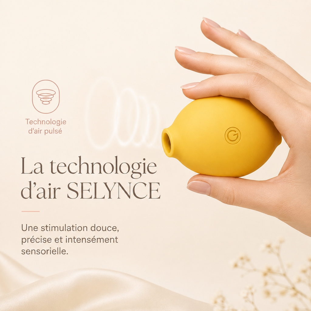 LÉMONA — Stimulateur clitoridien à air pulsé